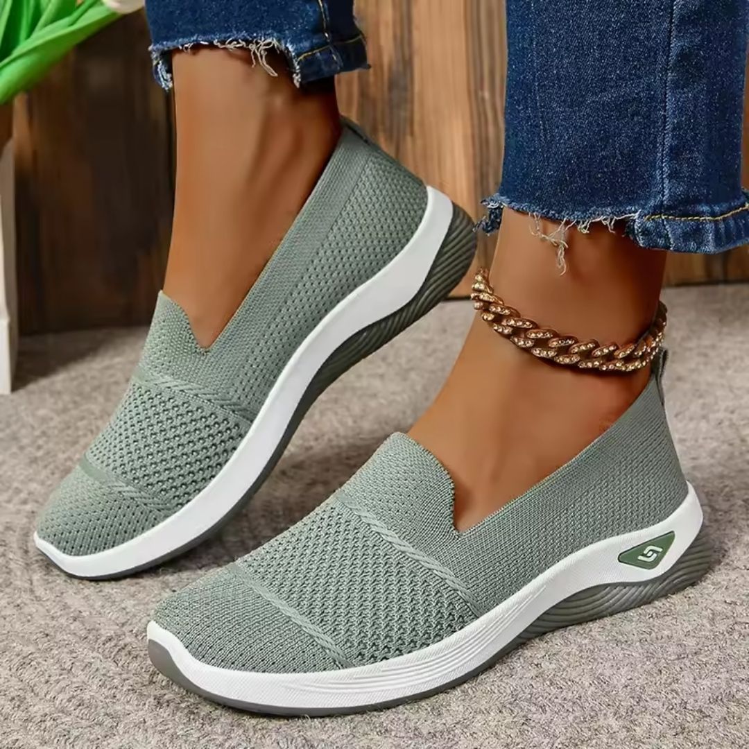 Baskets à confort orthopédique pour femme