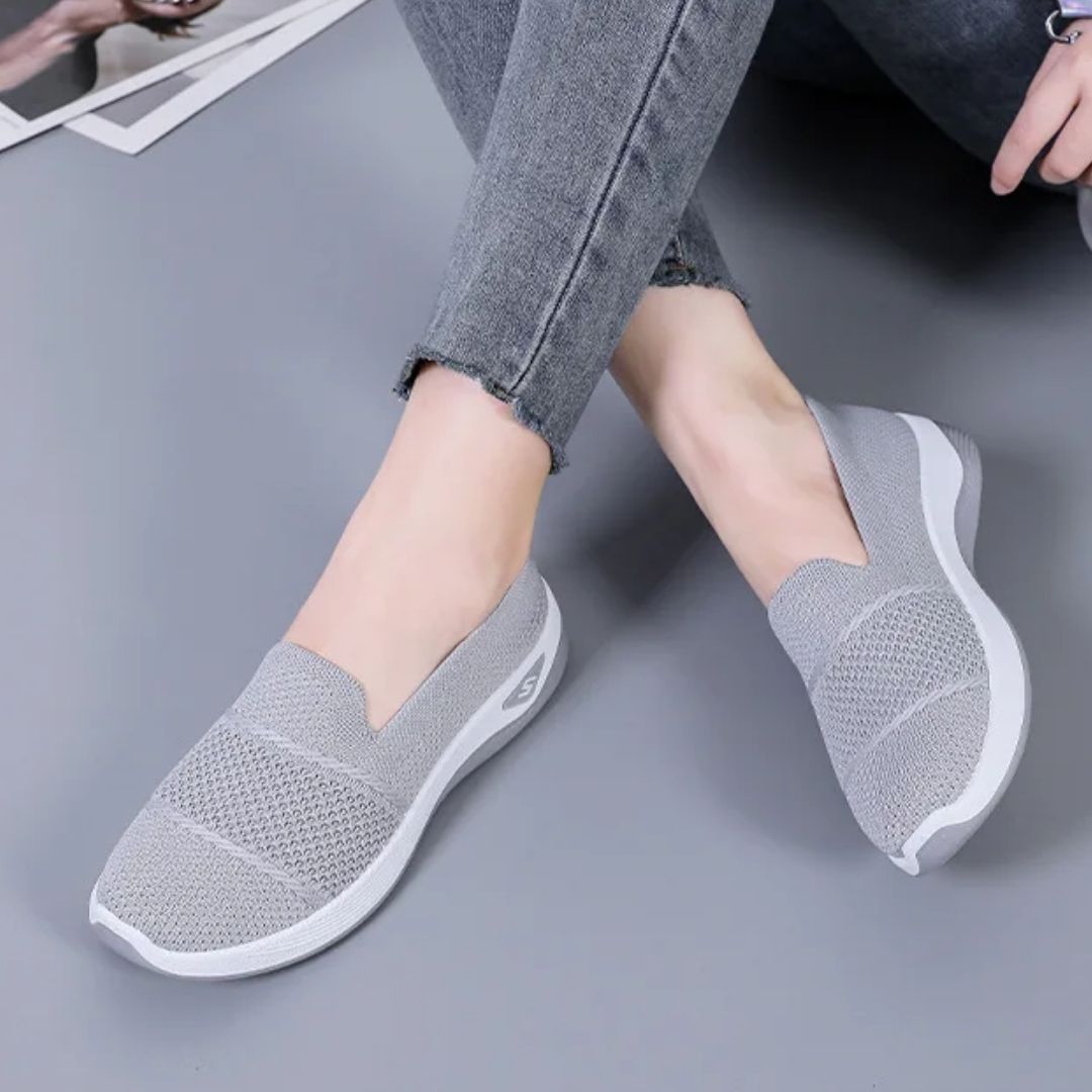 Baskets à confort orthopédique pour femme