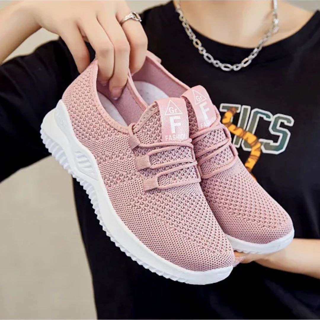 Baskets à confort orthopédique pour femme
