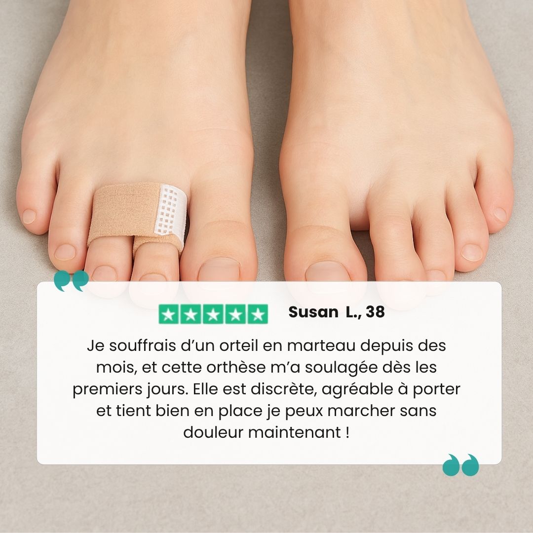 Strap Correcteur Orteil en Griffe