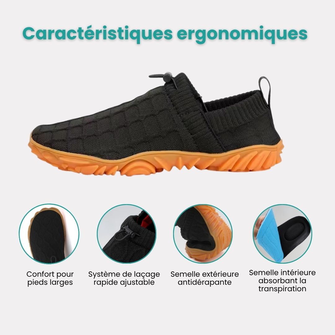 Baskets Minimalistes Antiglisse | Légèreté et Stabilité au Quotidien
