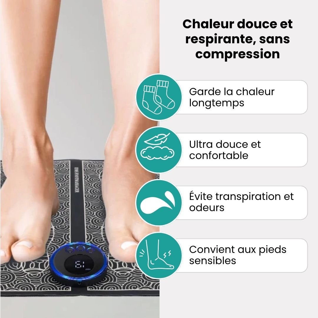 Appareil de massage de pieds EMS | Améliore la circulation sanguine - Semello.fr