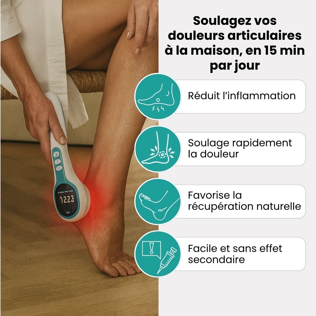 Appareil de photothérapie LED pour les articulations douloureuses - Semello.fr