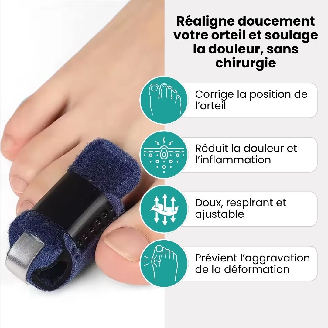 Attelle Correctrice Orteil en Griffe - Semello.fr