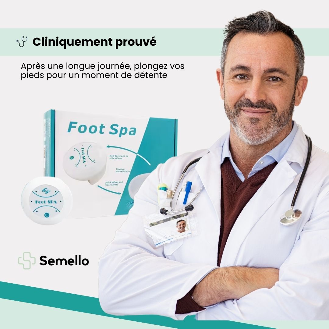Bain de Pieds Détox | Anti - fatigue & Élimine les Toxines - Semello.fr