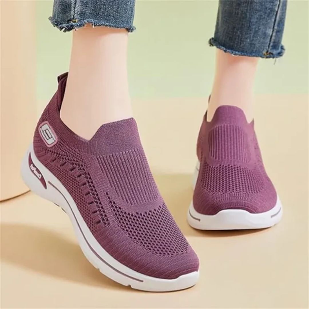 Baskets à confort orthopédique pour femme - Semello.fr