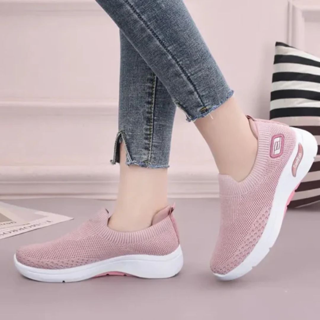 Baskets à confort orthopédique pour femme - Semello.fr