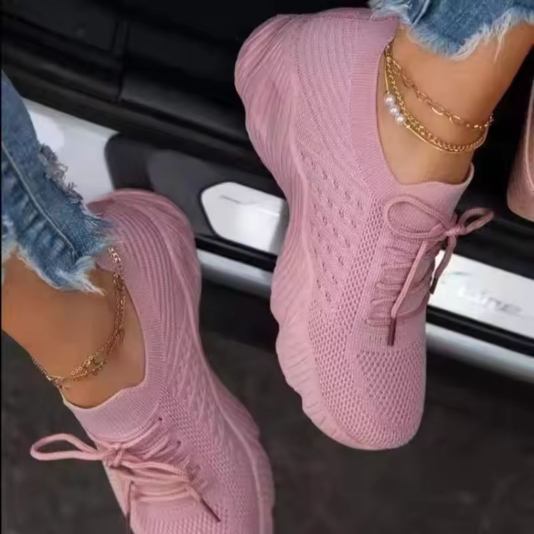 Baskets orthopédiques en maille pour femmes - Semello.fr
