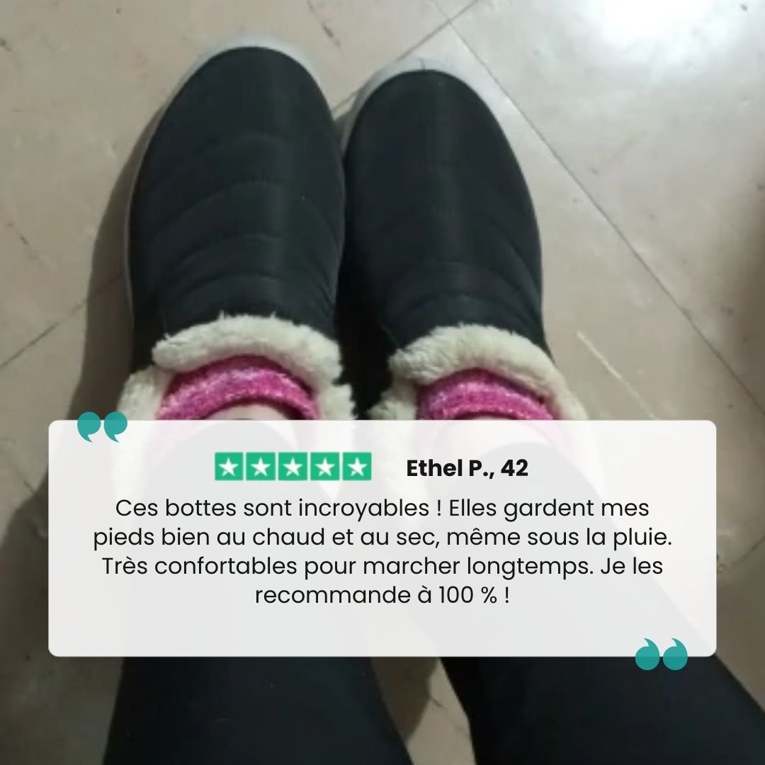Bottes imperméables d'hiver femme | Antiglisse & fourrées - Semello.fr