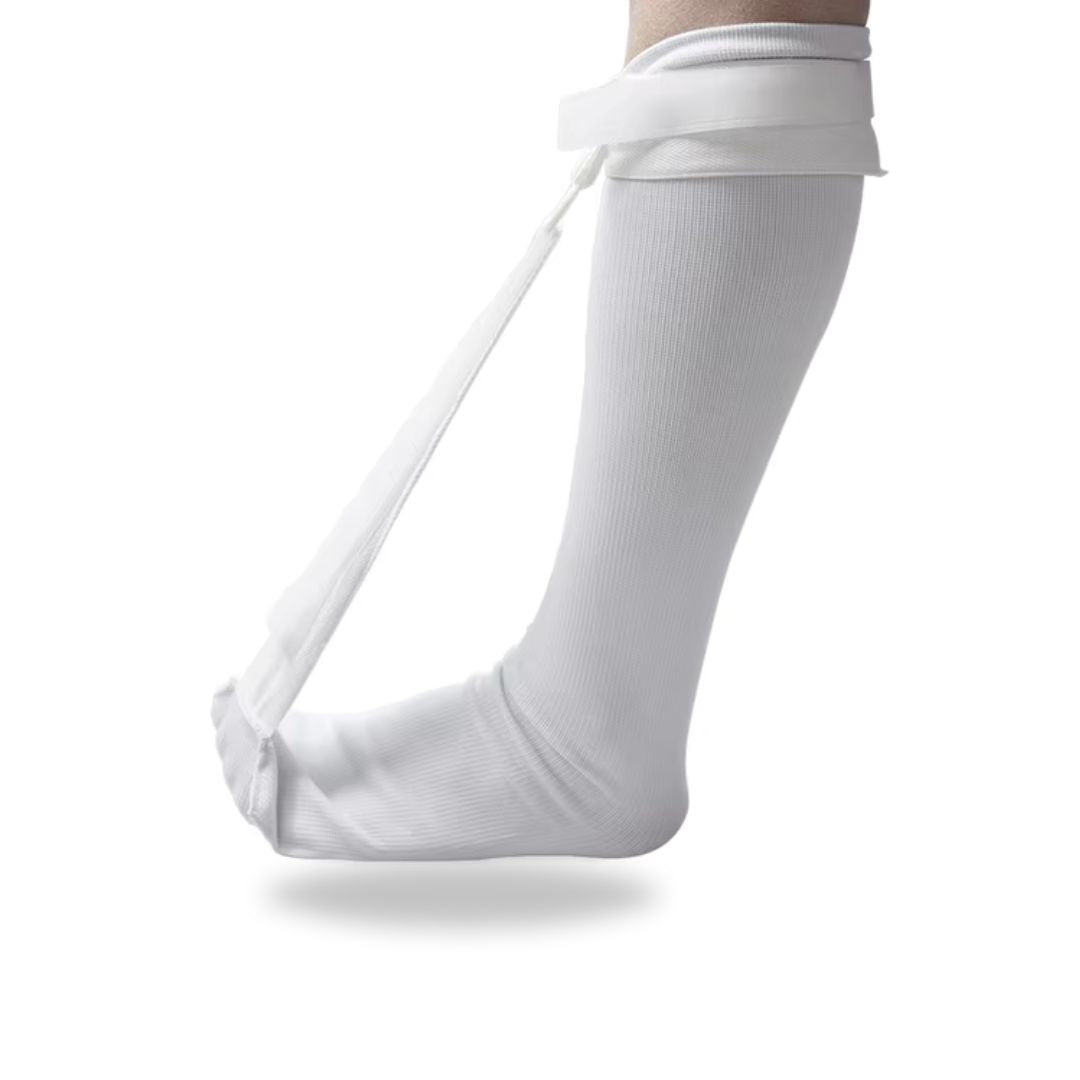 Chaussette de nuit pour fasciite plantaire - Semello.fr