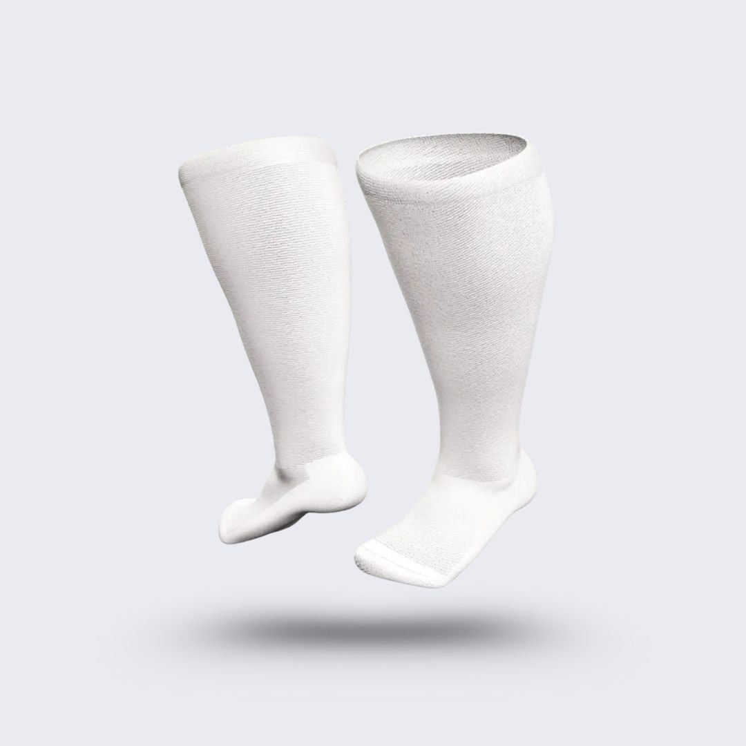 Chaussettes de compression spécial mollet large - Semello.fr