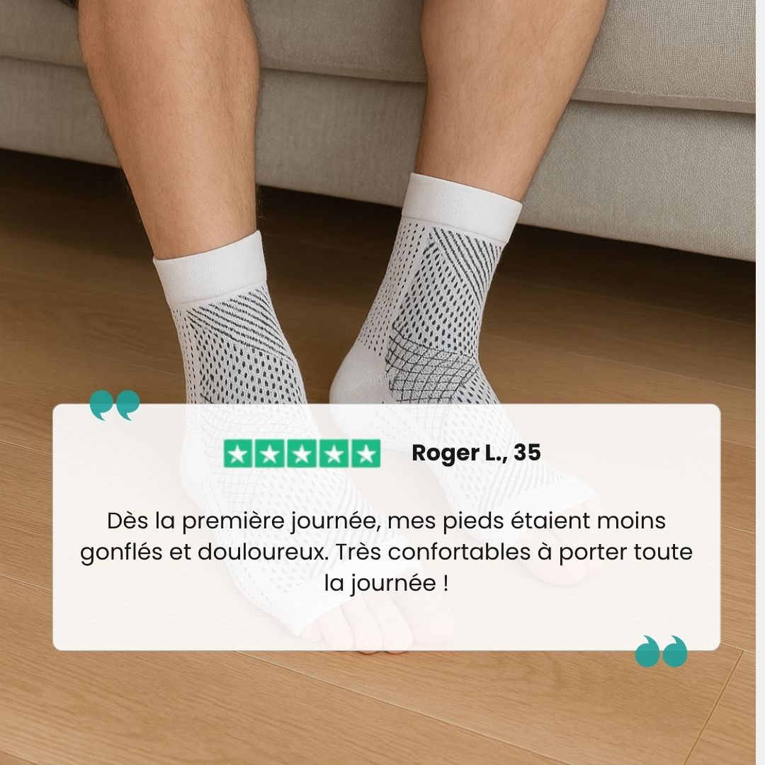 Chaussettes de Compression Thérapeutiques - Semello.fr