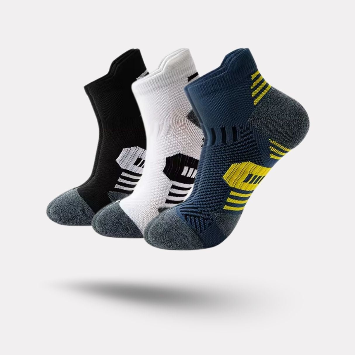 Chaussettes de sport homme | Renforts ciblés & performance - Semello.fr