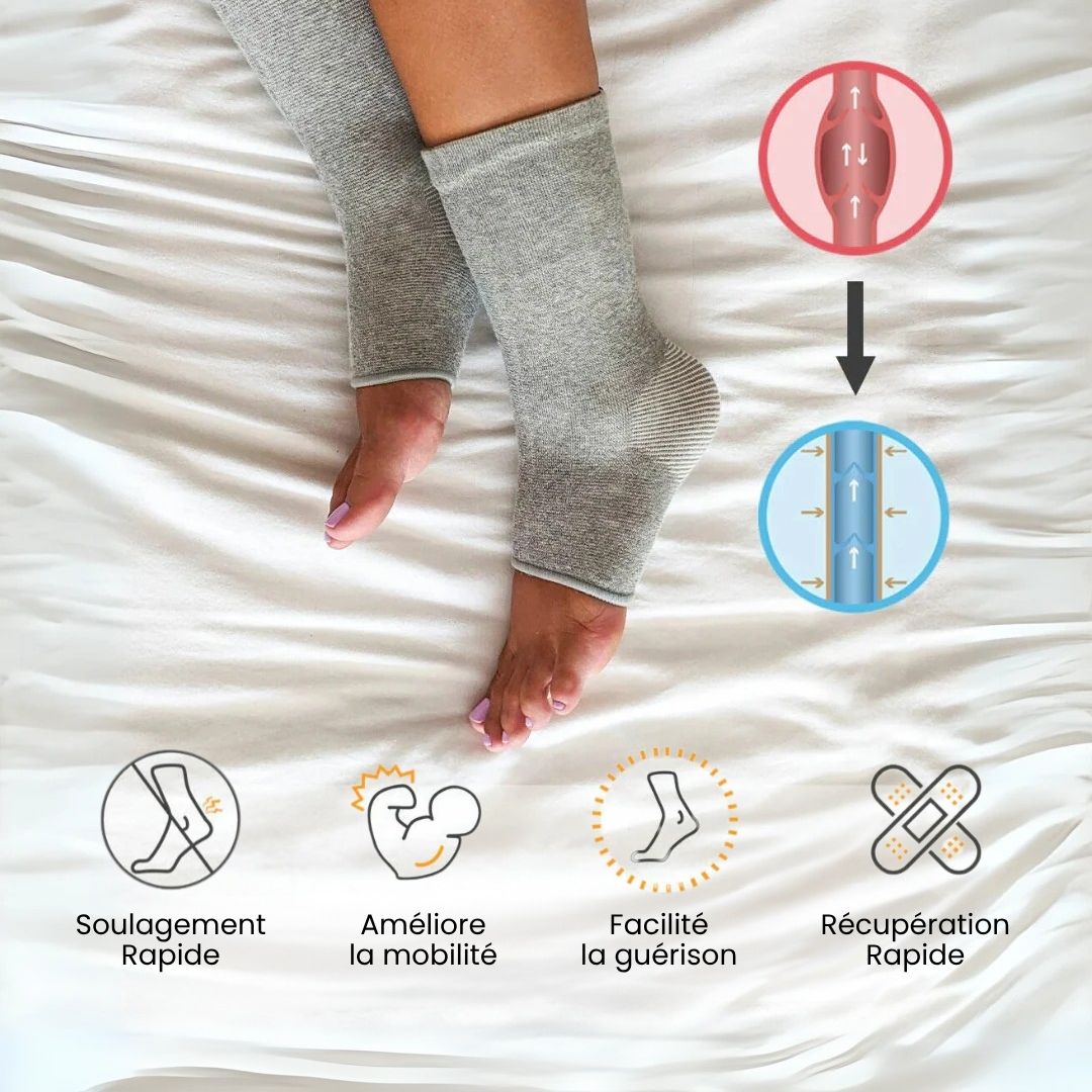 Chaussettes Jambes Légères en Fibre de Bambou - Semello.fr