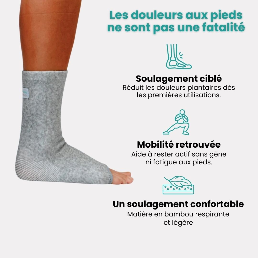 Chaussettes Jambes Légères en Fibre de Bambou - Semello.fr