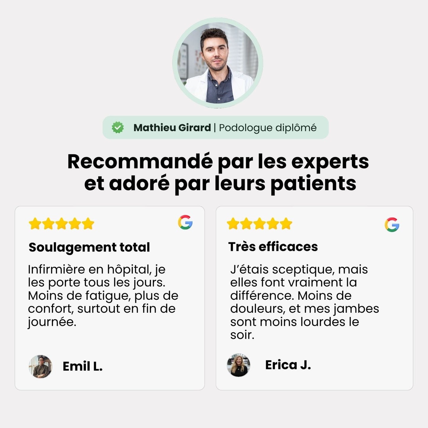 Chaussettes Jambes Légères pour Infirmières (20 - 30 mmHg) - Semello.fr