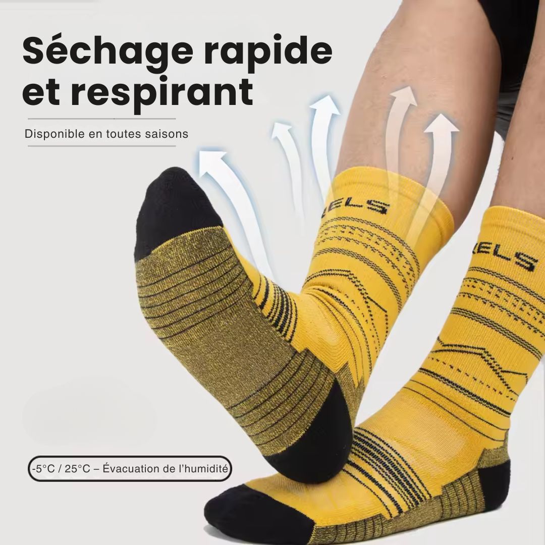 Chaussettes Mérinos Sport – Randonnée & Running - Semello.fr