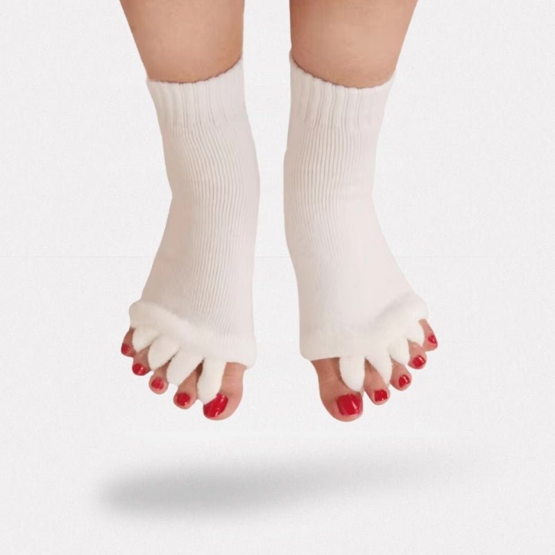 Chaussettes Séparateur d’Orteils Orthopédiques (Taille Universelle) - Semello.fr
