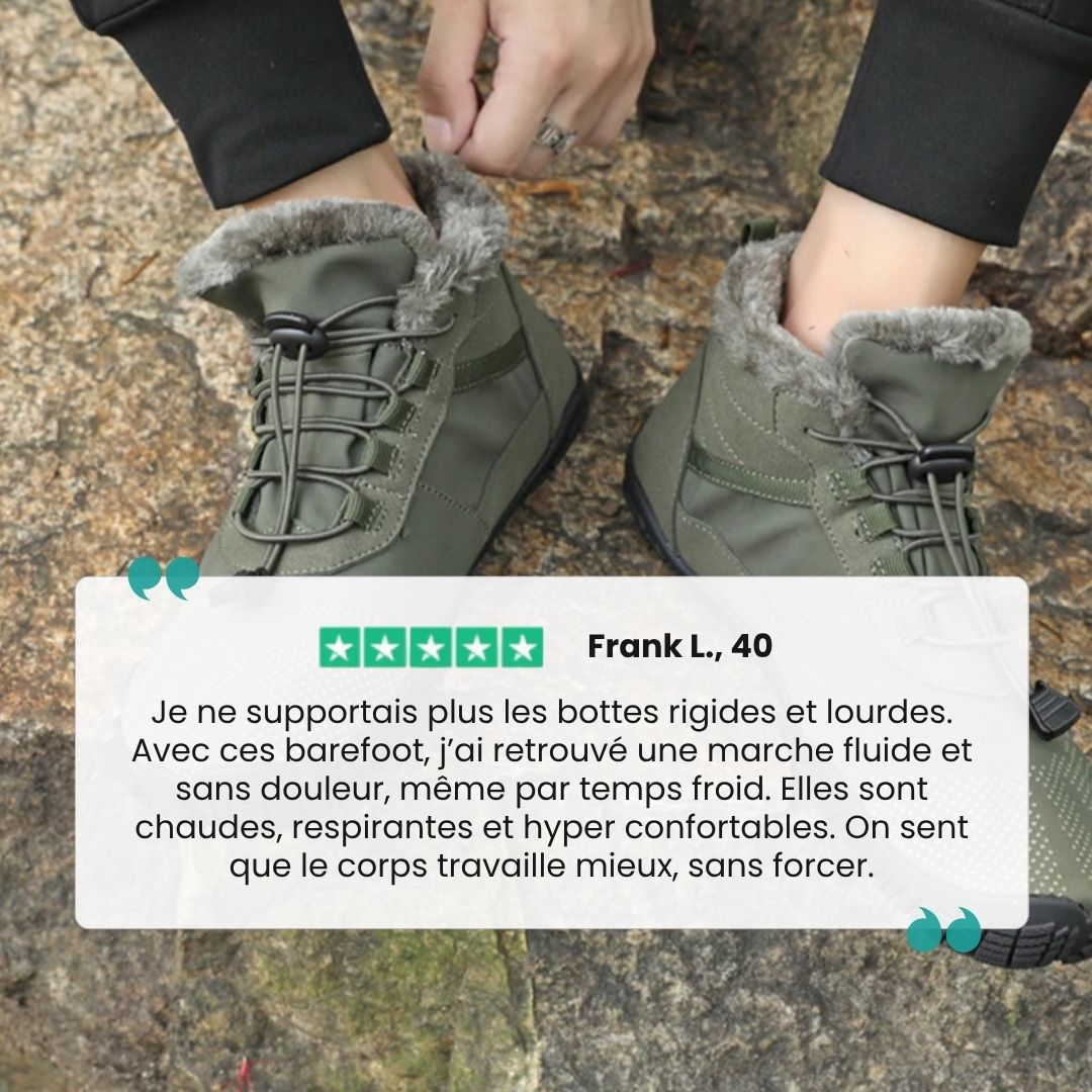 Chaussures Barefoot Hiver - Fourrées et Imperméables - Semello.fr