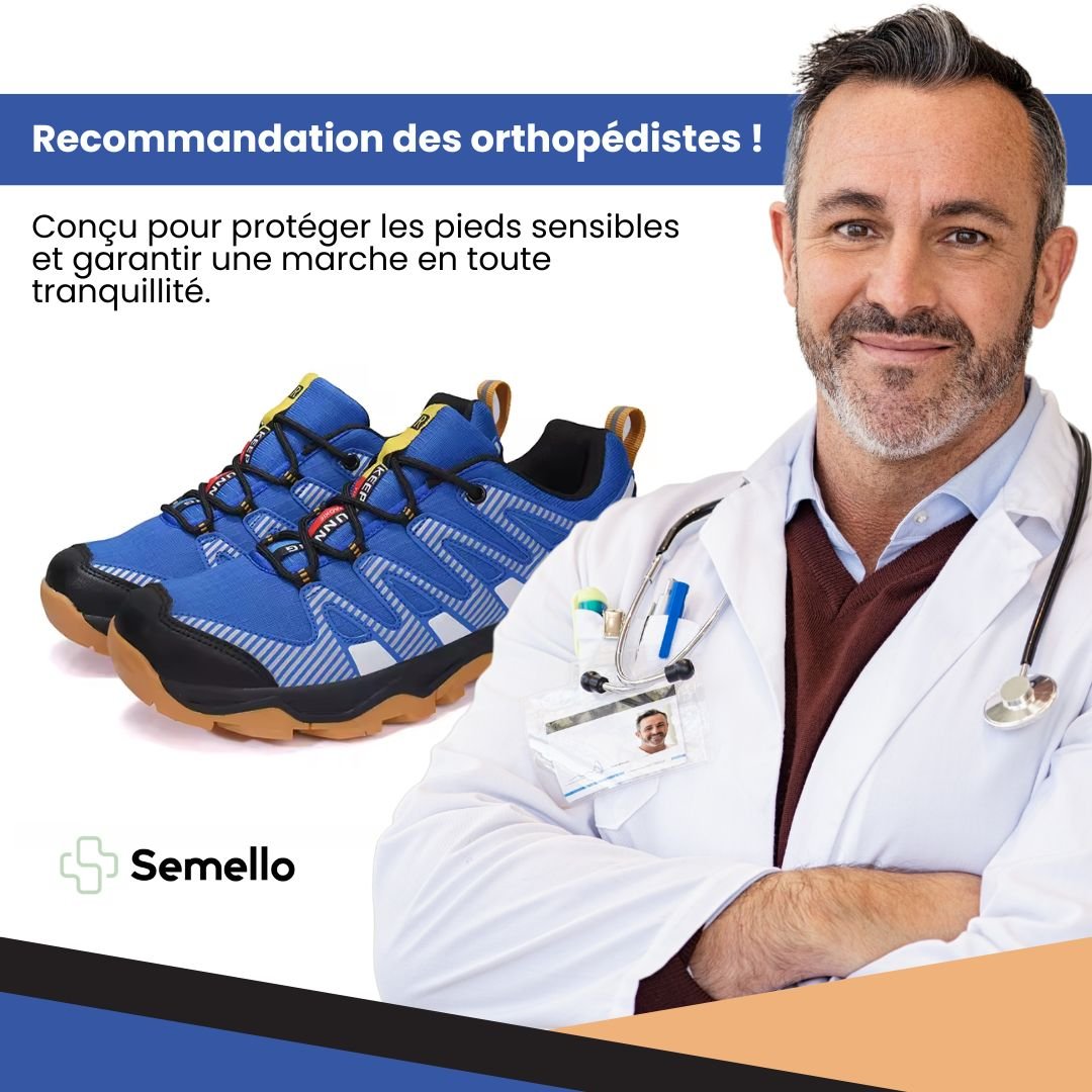 Chaussures de marche à confort orthopédique - Semello.fr