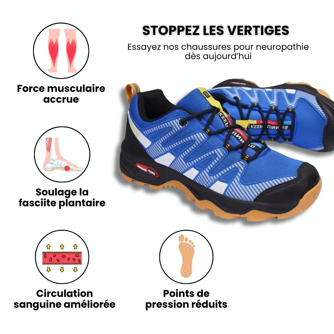 Chaussures de marche à confort orthopédique - Semello.fr