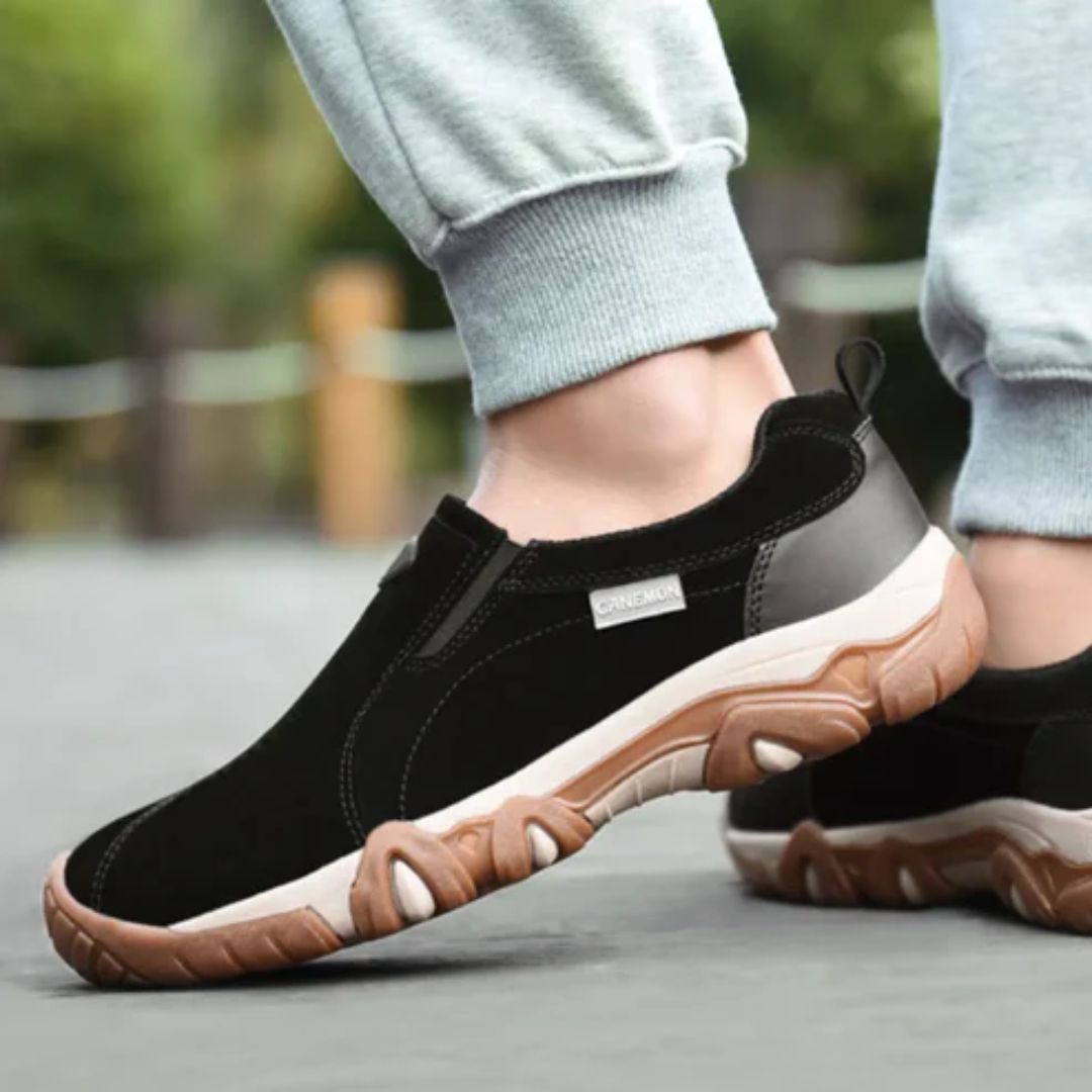 Chaussures de marche à confort orthopédique homme - Semello.fr