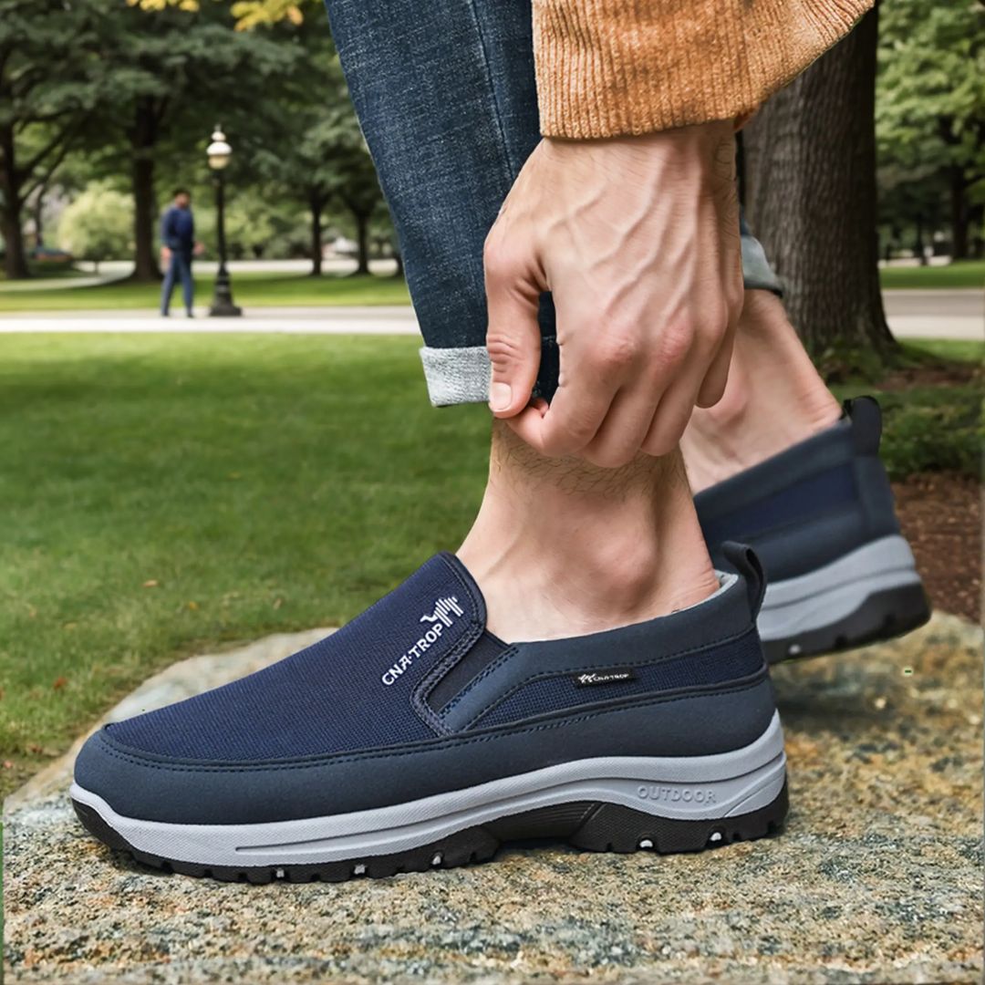 Chaussures de marche à confort orthopédique homme - Semello.fr