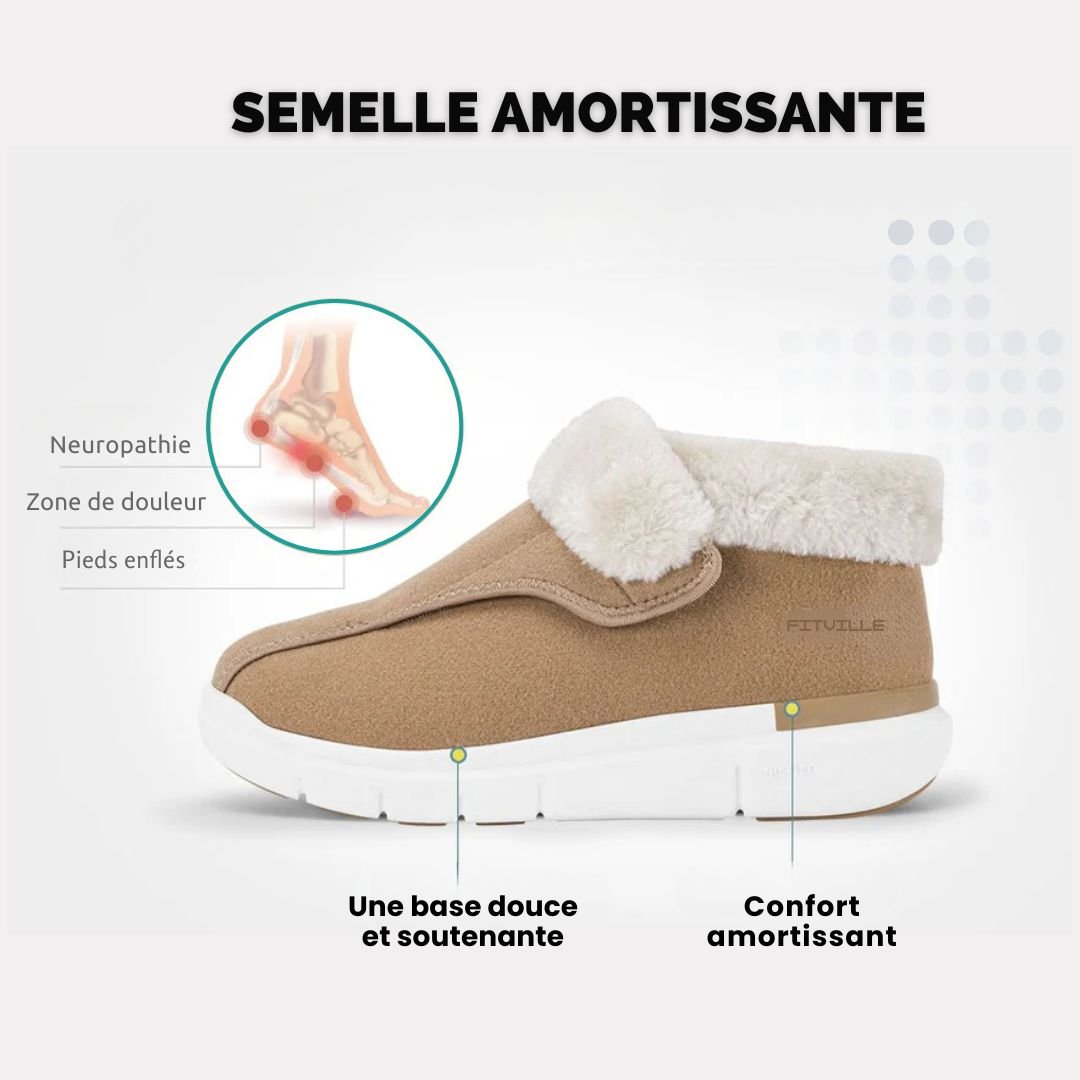 Chaussures d’Hiver Confort pour Hallux Valgus - Semello.fr