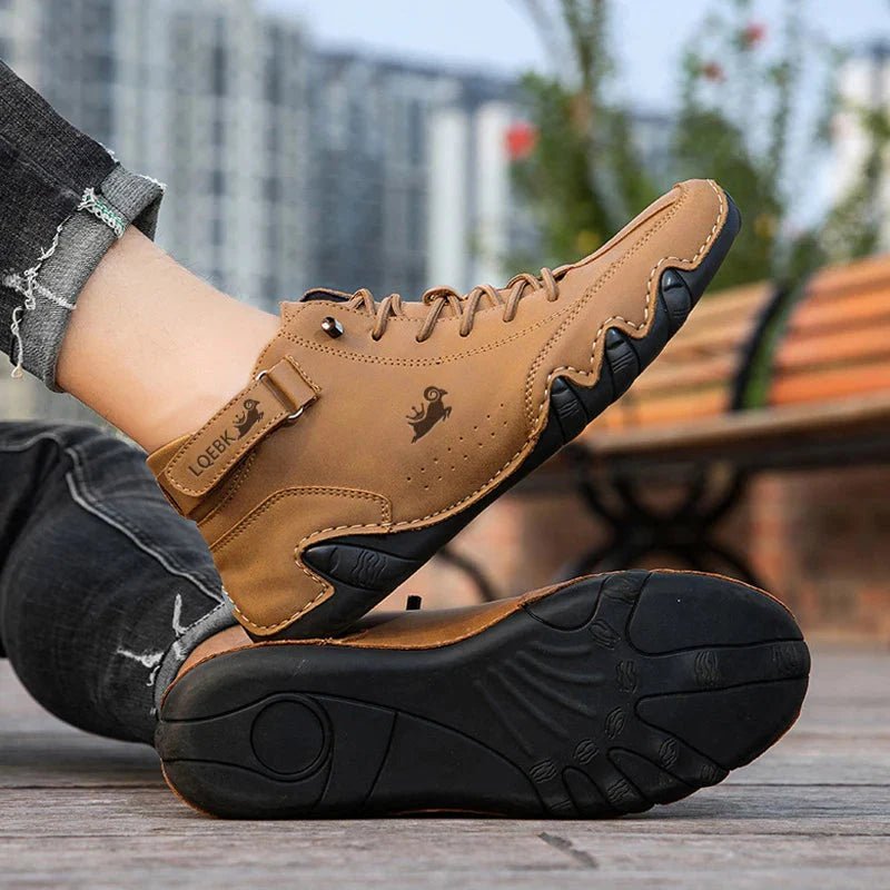 Chaussures Orthopédiques Montante en Cuir - Semello.fr