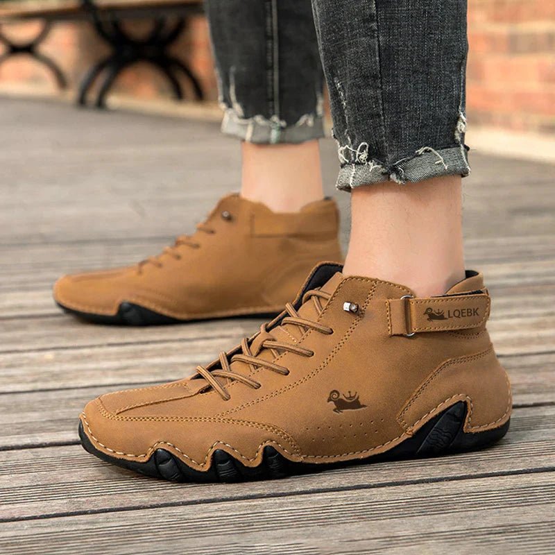 Chaussures Orthopédiques Montante en Cuir - Semello.fr