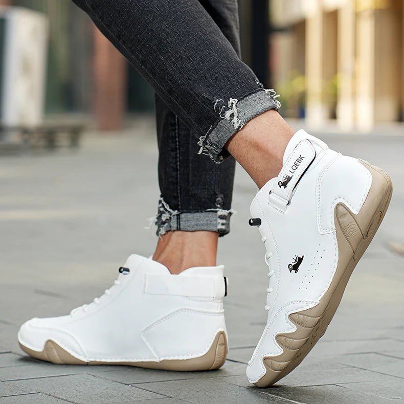 Chaussures Orthopédiques Montante en Cuir - Semello.fr