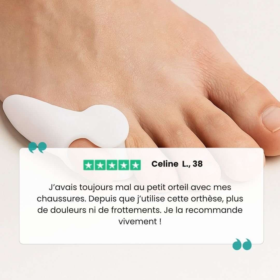 Orthèse Petit Orteil en Silicone - Semello.fr