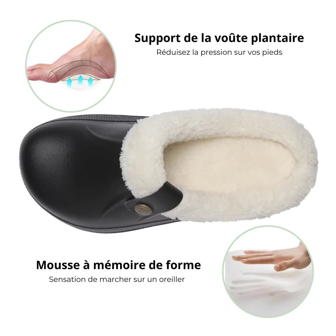 Pantoufle d’hiver Fourrés | Douillette et Chaude - Semello.fr