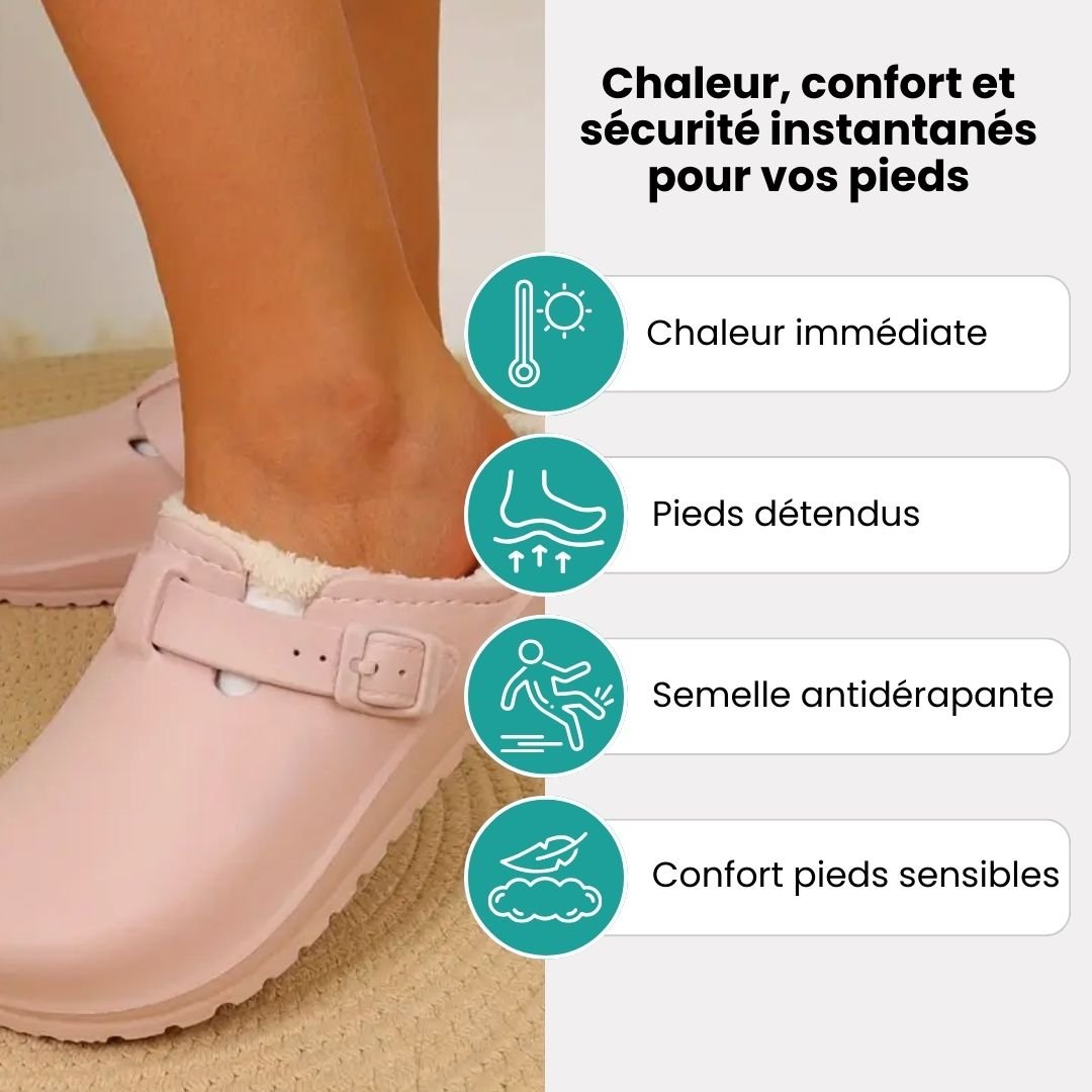 Pantoufles Fourruré Femme | Chaleur douillette instantanée - Semello.fr