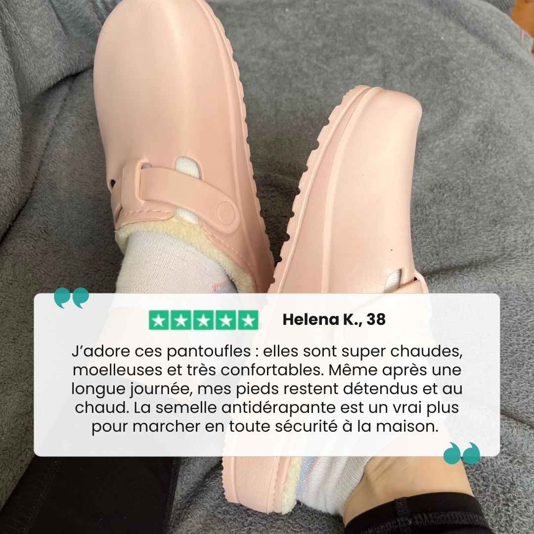 Pantoufles Fourruré Femme | Chaleur douillette instantanée - Semello.fr