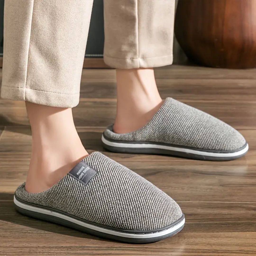 Pantoufles Orthopédiques Chaudes | Confort Hiver en Coton - Semello.fr