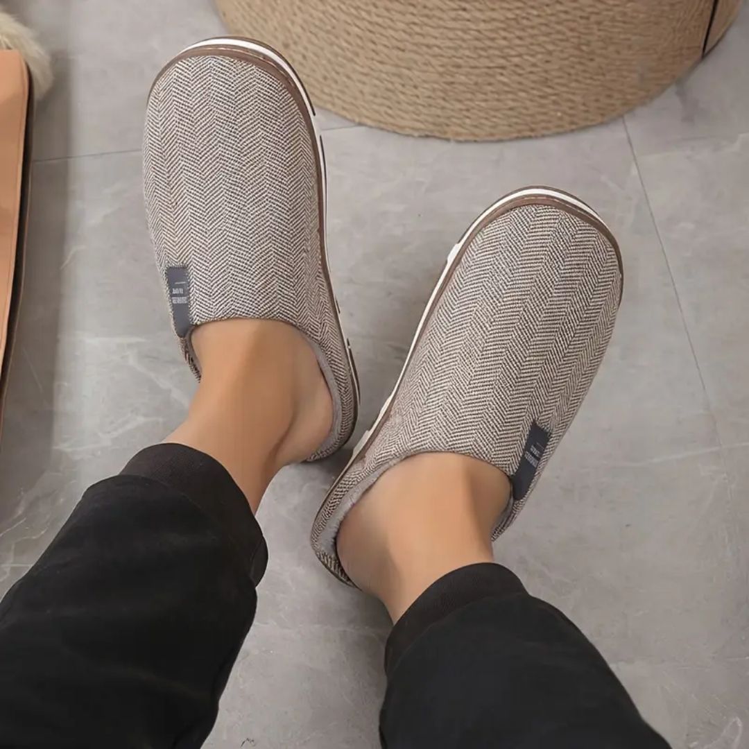 Pantoufles Orthopédiques Chaudes | Confort Hiver en Coton - Semello.fr