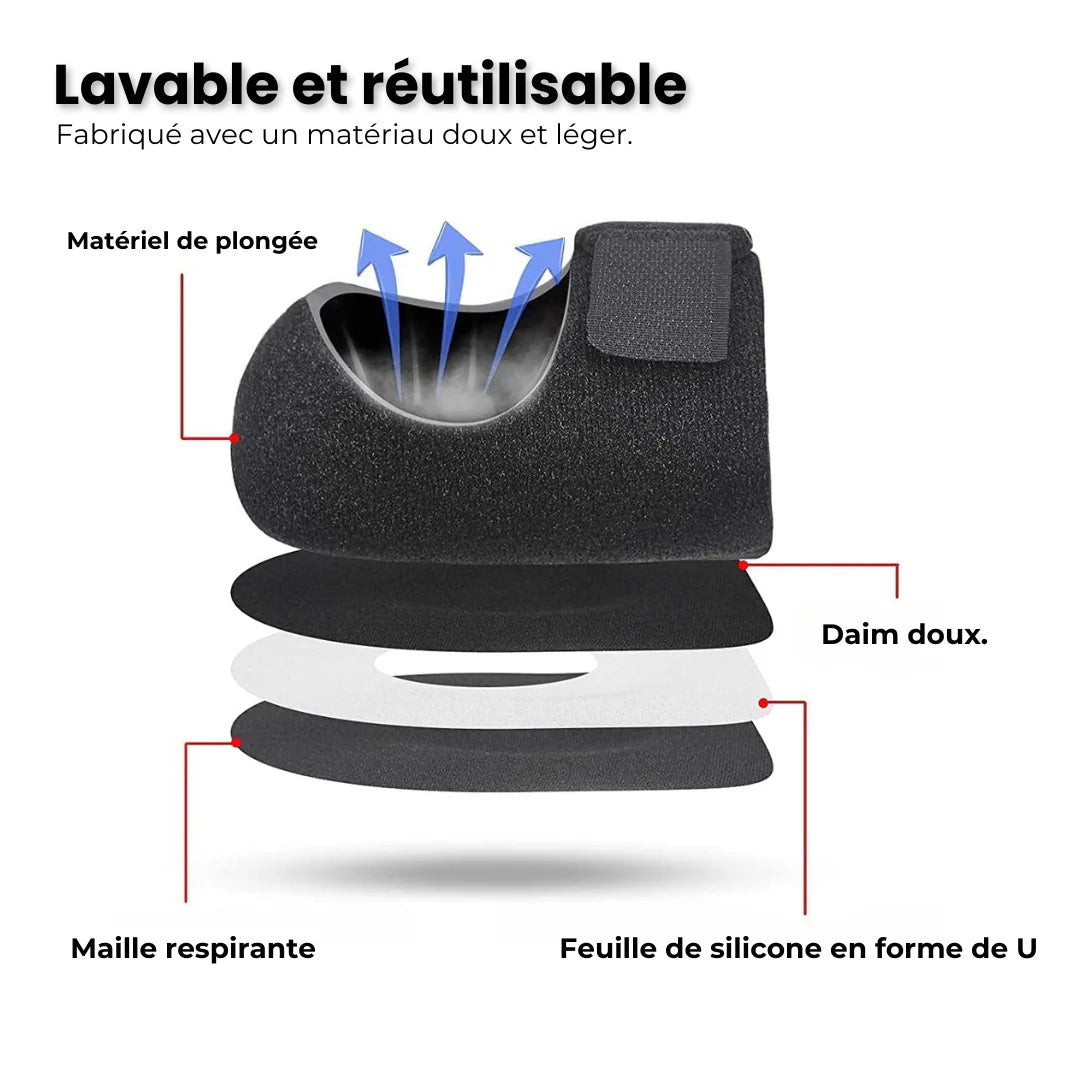 Protege Talon en Gel pour Fasciite Plantaire - Semello.fr