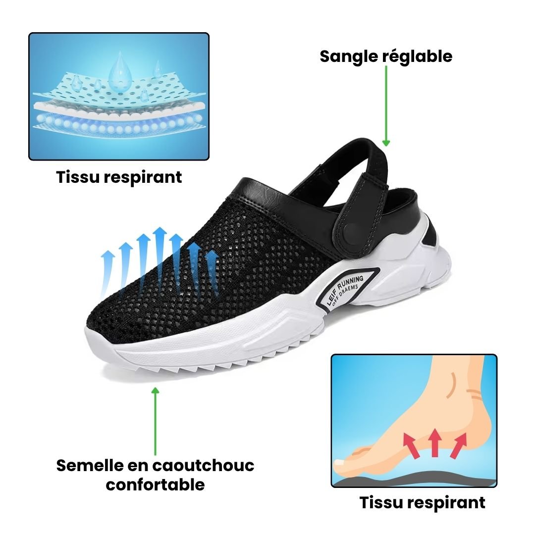 Sandales à confort orthopédique pour homme - Semello.fr