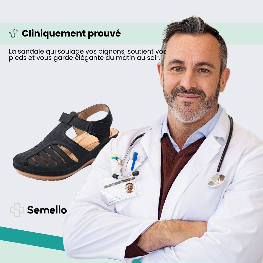 Sandales Compensées Été – Confort Orthopédique Sans Compromis - Semello.fr
