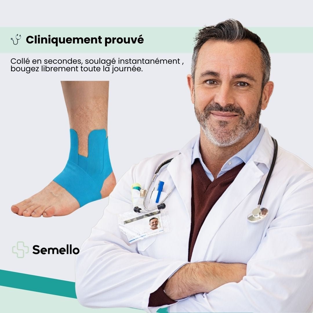 Strap Cheville – Stabilité Renforcée & Maintien Actif - Semello.fr