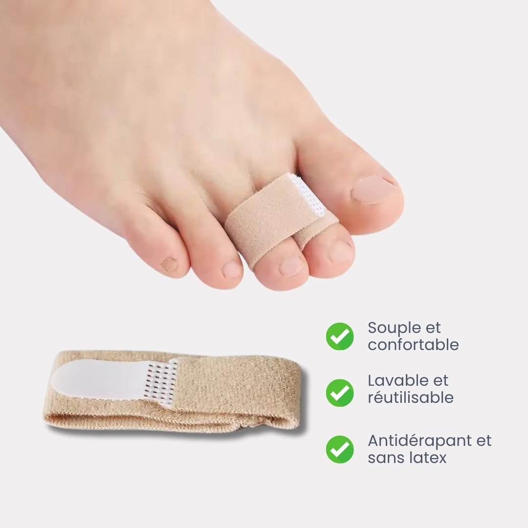 Strap Correcteur Orteil en Griffe - Semello.fr
