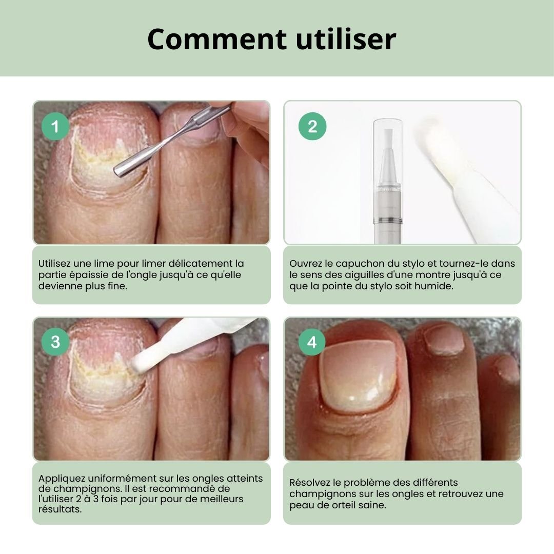 Stylo de Sérum anti - mycose - Semello.fr
