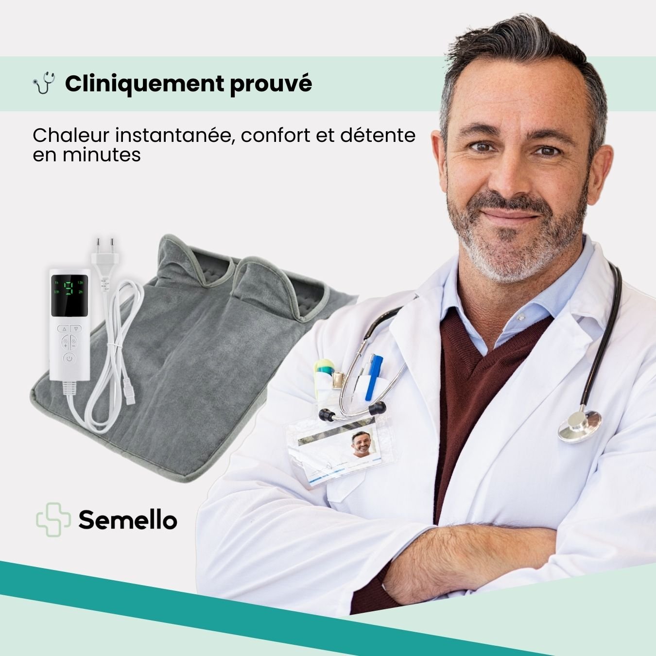 Tapis Chauffant pour Pieds – Chaleur & Relaxation Immédiates - Semello.fr