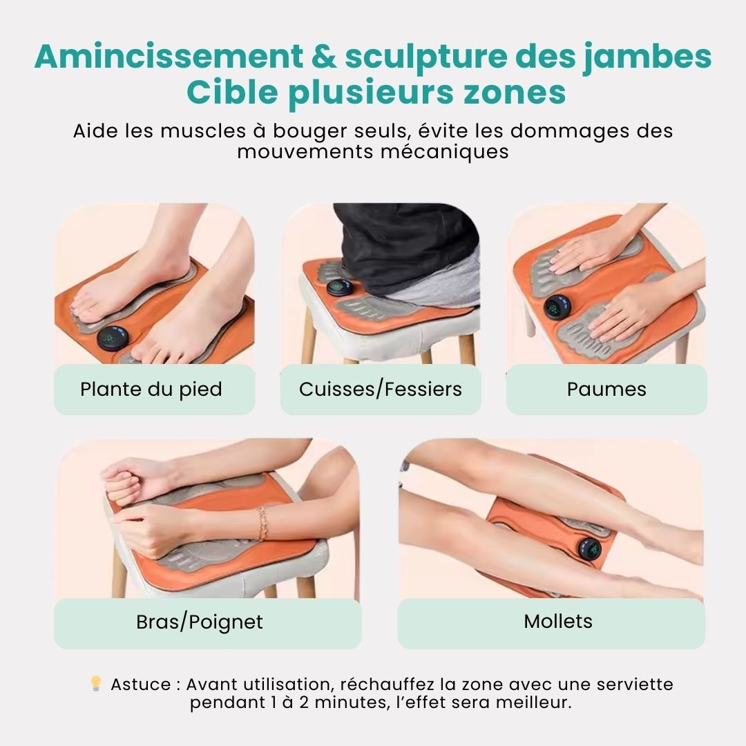 Tapis de Massage des Pieds – Circulation & Relaxation Musculaire - Semello.fr