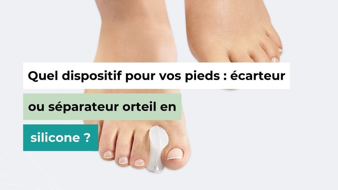 Quel dispositif pour vos pieds : écarteur ou séparateur orteil en silicone ? - Semello.fr