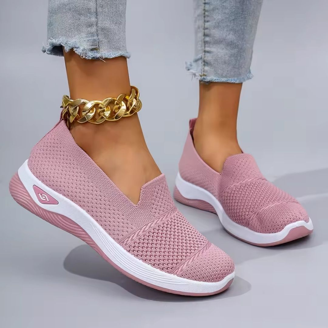 Baskets à confort orthopédique pour femme