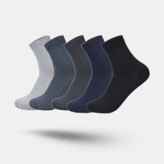 Chaussettes en bambou haute | Chaleur & Anti-odeurs