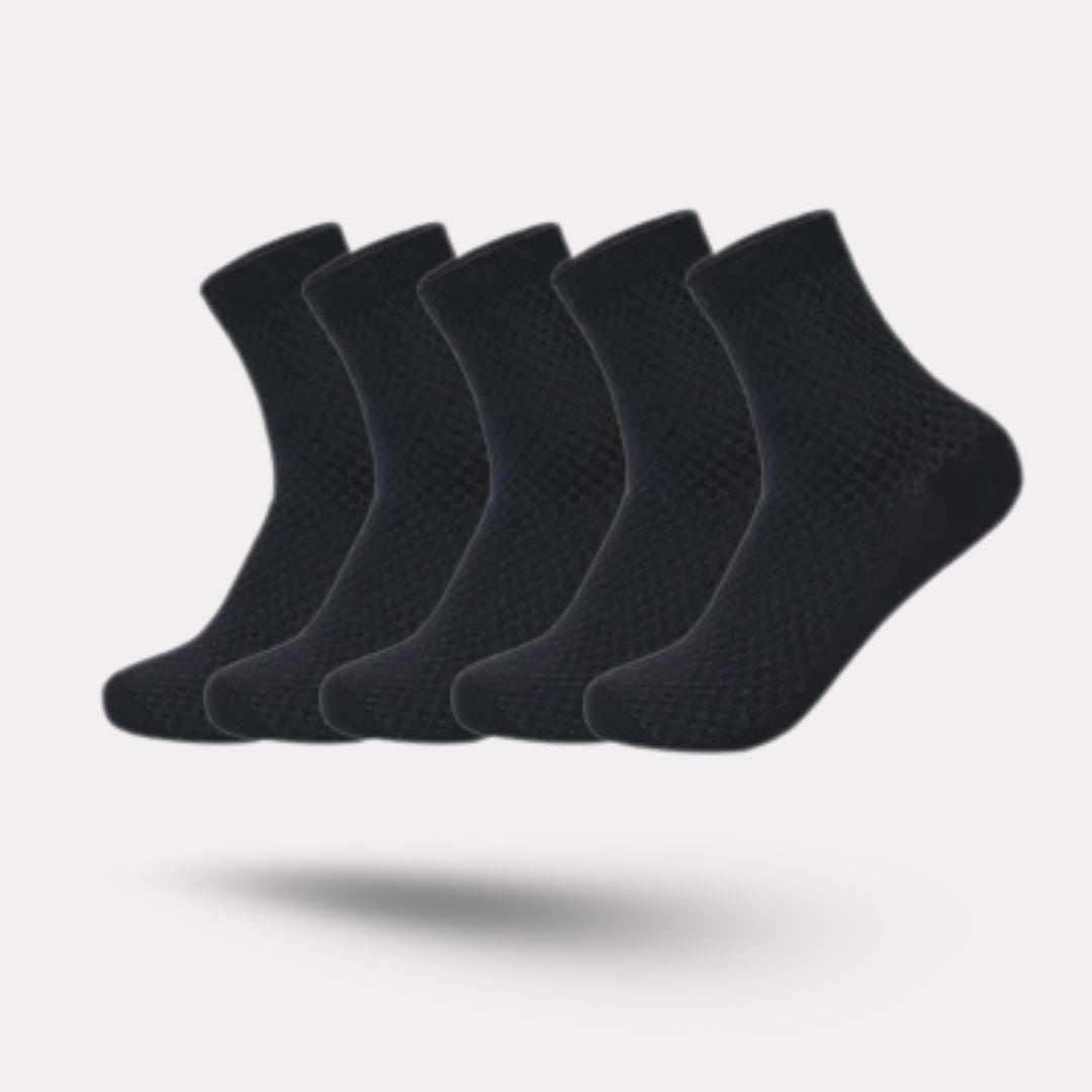 Chaussettes en bambou haute | Chaleur & Anti-odeurs