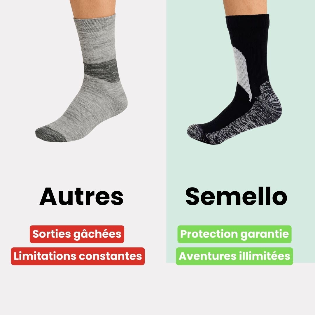 Chaussettes Étanches Outdoor – Randonnée & Vélo
